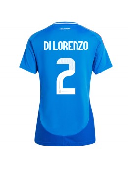 Italien Giovanni Di Lorenzo #2 Heimtrikot für Frauen EM 2024 Kurzarm